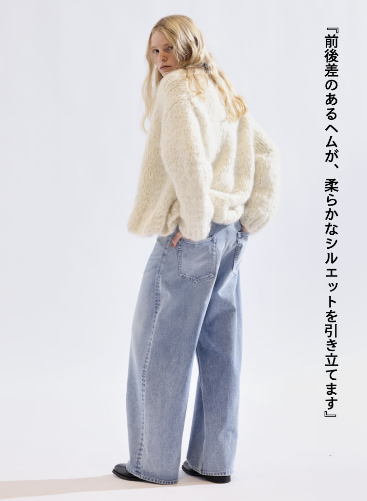 ハンドニットカーディガン / HAND KNIT CARDIGAN 詳細画像 White 7