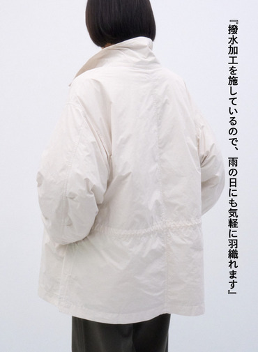 ショートモッズコート / AIR WEATHER SHORT MODS COAT 詳細画像 Off White 8