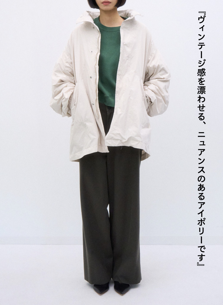 ショートモッズコート / AIR WEATHER SHORT MODS COAT 詳細画像 Off White 5