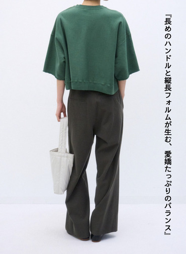 フィブリルナイロンバッグ（スモール） / FIBRIL NYLON SATIN SMALL N BAG 詳細画像 Off White 3