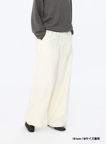ワークパンツ / WOOL COTTON KERSEY WORK PANTS 詳細画像 Off White 15