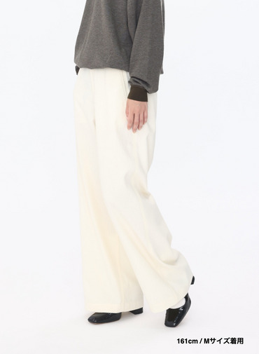 ワークパンツ / WOOL COTTON KERSEY WORK PANTS 詳細画像 Off White 19