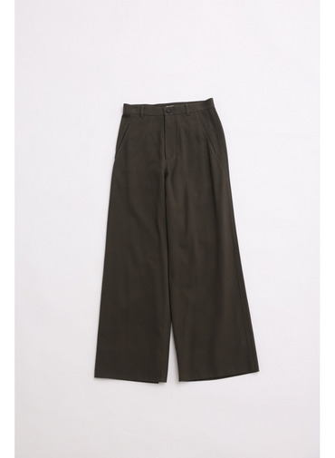 ワークパンツ / WOOL COTTON KERSEY WORK PANTS 詳細画像 Khaki 2