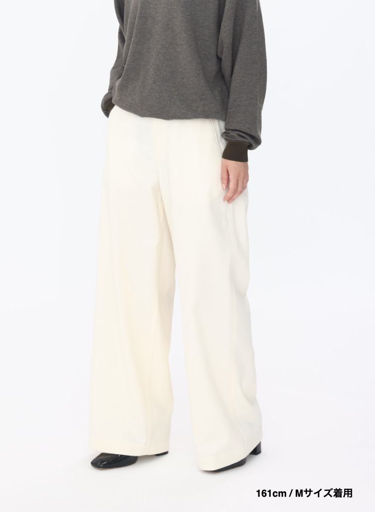 ワークパンツ / WOOL COTTON KERSEY WORK PANTS 詳細画像 Off White 16