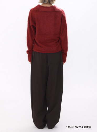 スキッパーポロ / ROYAL CASHMERE FUR SKIPPER POLO 詳細画像 Red 11