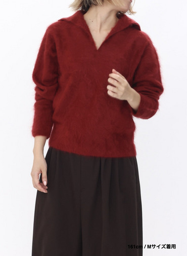 スキッパーポロ / ROYAL CASHMERE FUR SKIPPER POLO 詳細画像 Red 17