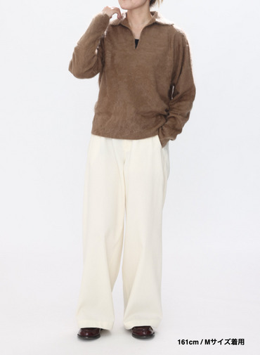 スキッパーポロ / ROYAL CASHMERE FUR SKIPPER POLO 詳細画像 Camel 15
