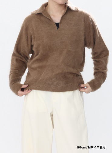 スキッパーポロ / ROYAL CASHMERE FUR SKIPPER POLO 詳細画像 Camel 20