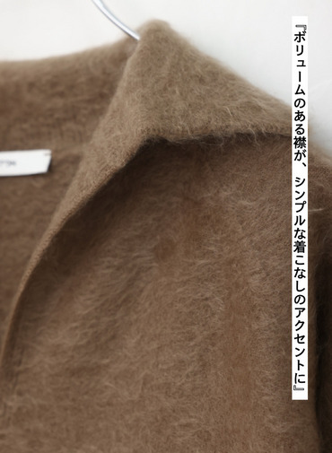 スキッパーポロ / ROYAL CASHMERE FUR SKIPPER POLO 詳細画像 Camel 8