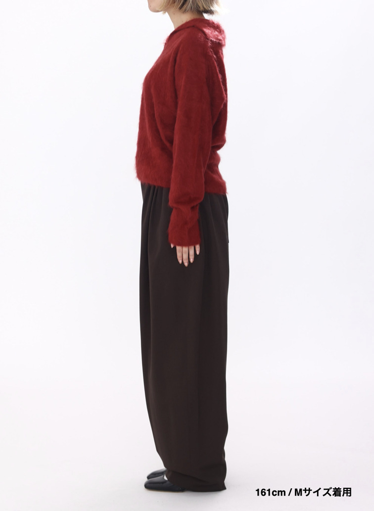 スキッパーポロ / ROYAL CASHMERE FUR SKIPPER POLO 詳細画像 Red 10