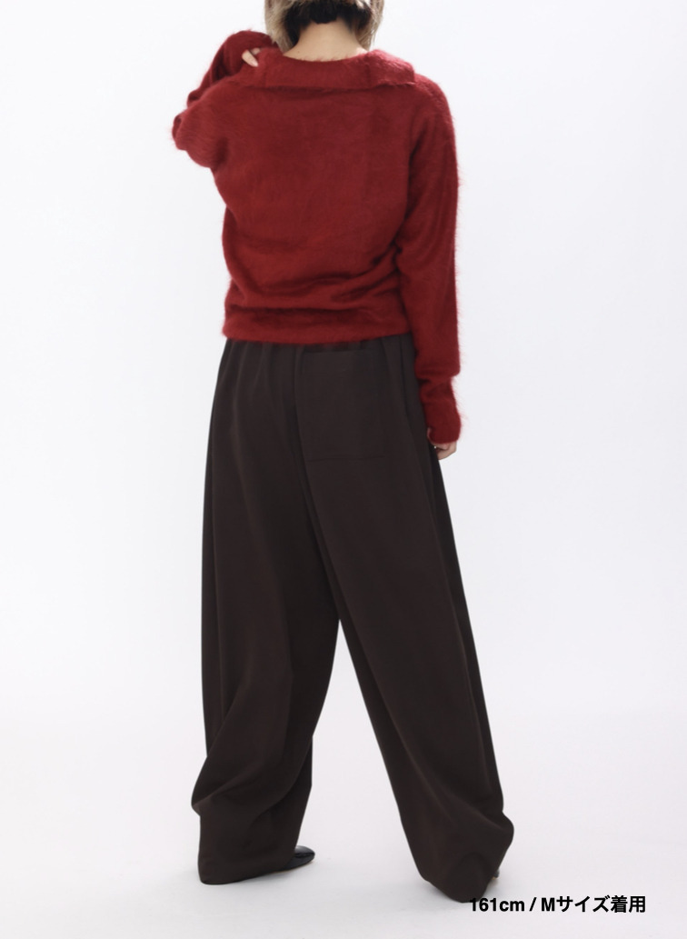 スキッパーポロ / ROYAL CASHMERE FUR SKIPPER POLO 詳細画像 Red 13