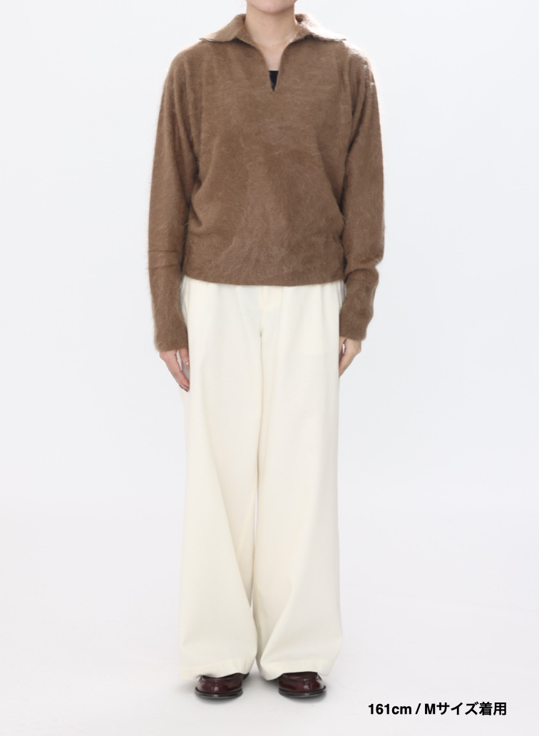 スキッパーポロ / ROYAL CASHMERE FUR SKIPPER POLO 詳細画像 Camel 12