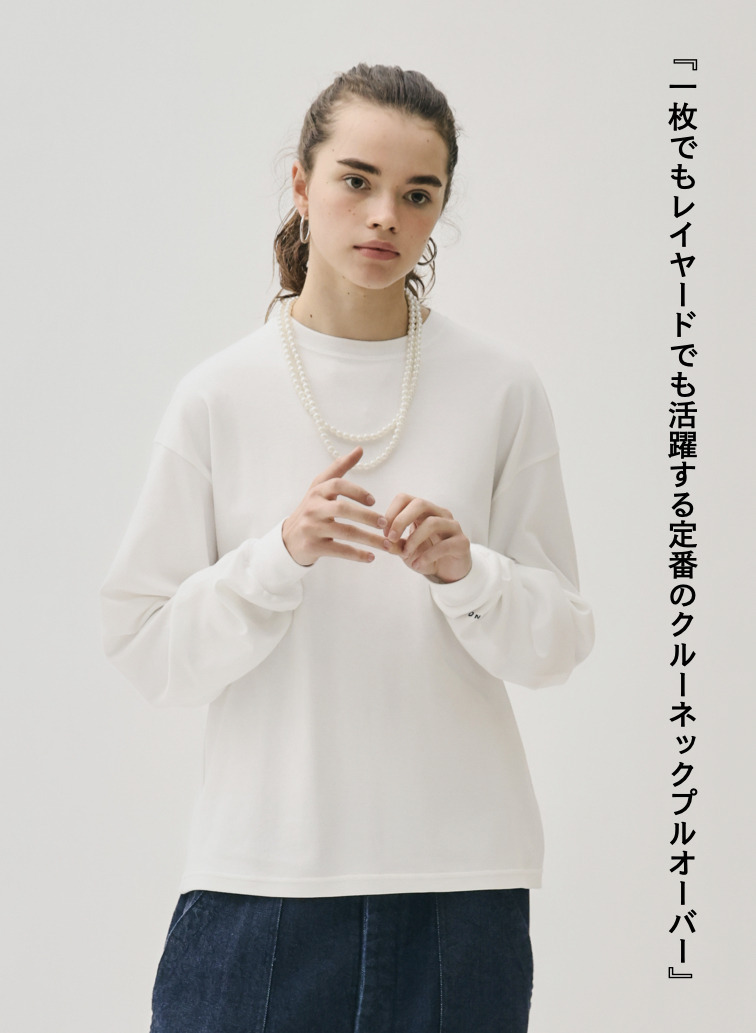 クルーネックプルオーバー / CREW NECK PULLOVER [UNISEX]｜CLUÉL Have