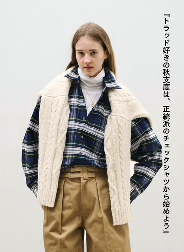 ★チェックオックスフォードシャツ / DRESS GORDON CHECK OXFORD SHIRTS [UNISEX] 詳細画像 Green 1