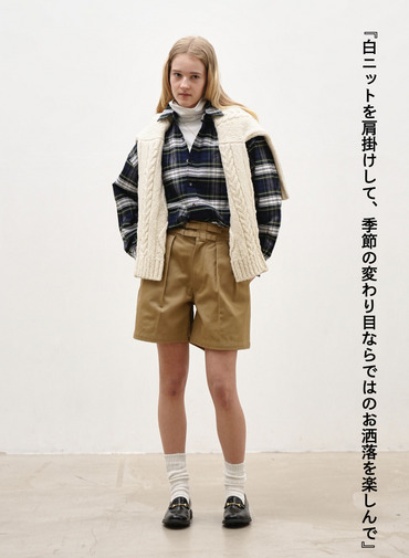 ★チェックオックスフォードシャツ / DRESS GORDON CHECK OXFORD SHIRTS [UNISEX] 詳細画像 Green 4