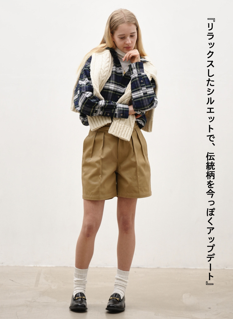 ★チェックオックスフォードシャツ / DRESS GORDON CHECK OXFORD SHIRTS [UNISEX] 詳細画像 Green 2