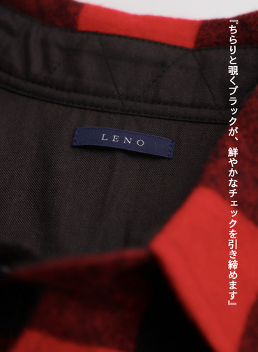 ★チェックワークシャツ / BUFFALO CHECK WORK SHIRTS [UNISEX] 詳細画像 Red 8