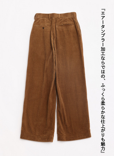 ★コーデュロイパンツ / MULTI WALE CORDUROY PANTS[UNISEX] 詳細画像 Brown 6