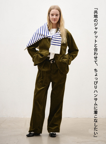 ★コーデュロイパンツ / MULTI WALE CORDUROY PANTS[UNISEX] 詳細画像 Khaki 2