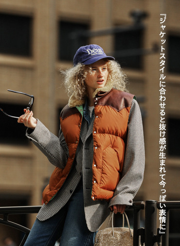 【ESSENTIALS】ダウンベスト / CHRISTY VEST 詳細画像 Brown 2
