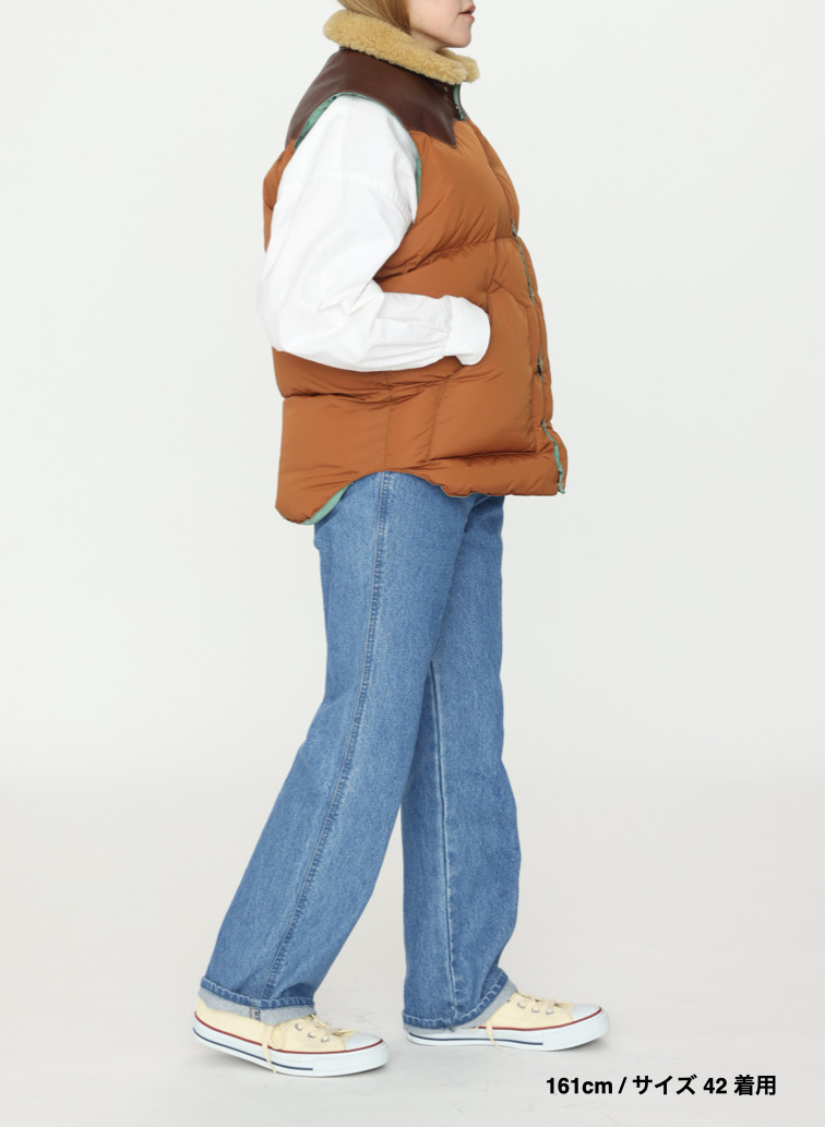 【ESSENTIALS】ダウンベスト / CHRISTY VEST 詳細画像 Brown 13