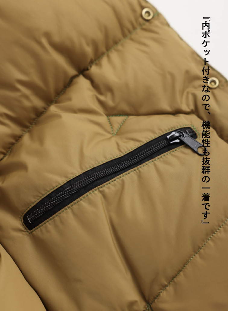 ダウンジャケット / DOWN JACKET 詳細画像 Green 9