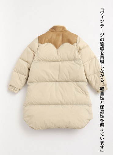 ダウンコート / MICHELLE COAT 詳細画像 Beige 4
