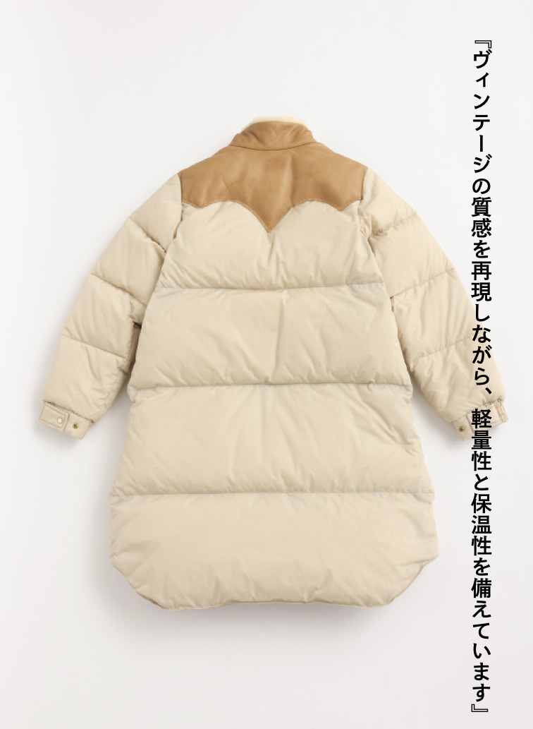 ダウンコート / MICHELLE COAT 詳細画像 Beige 4