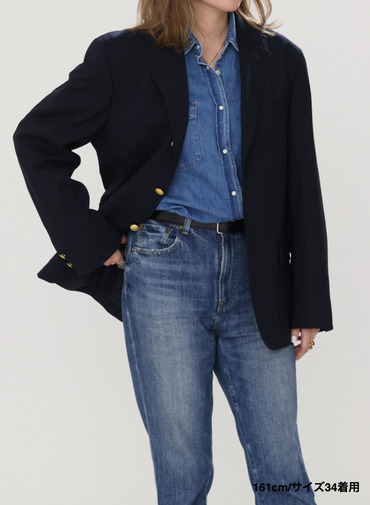 【ESSENTIALS】3Bブレザー【UNISEX】 詳細画像 Navy 10