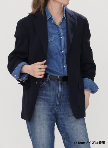 【ESSENTIALS】3Bブレザー【UNISEX】 詳細画像 Navy 11