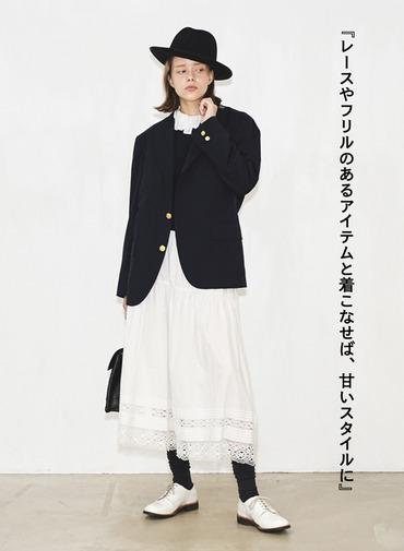 【ESSENTIALS】3Bブレザー【UNISEX】 詳細画像 Navy 4