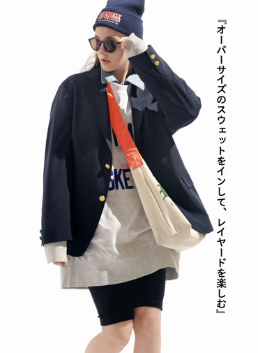 【ESSENTIALS】3Bブレザー【UNISEX】 詳細画像 Navy 5