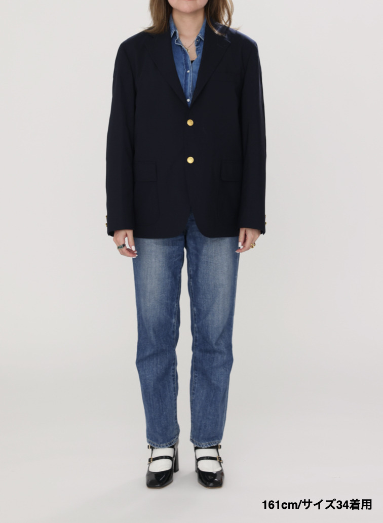 【ESSENTIALS】3Bブレザー【UNISEX】 詳細画像 Navy 7