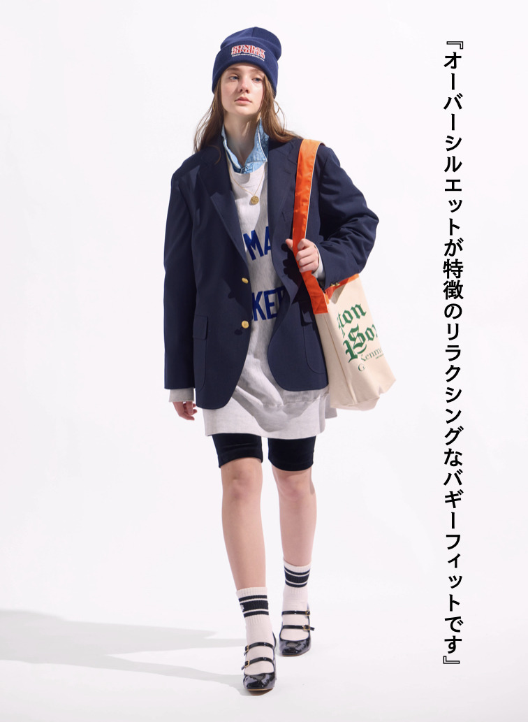 【ESSENTIALS】3Bブレザー【UNISEX】 詳細画像 Navy 6
