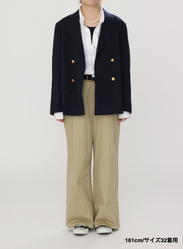 【ESSENTIALS】4Bブレザー【UNISEX】 詳細画像 Navy 1