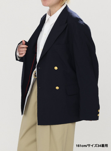 【ESSENTIALS】4Bブレザー【UNISEX】 詳細画像 Navy 12