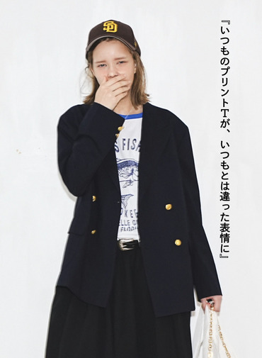 【ESSENTIALS】4Bブレザー【UNISEX】 詳細画像 Navy 3