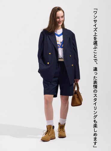 【ESSENTIALS】4Bブレザー【UNISEX】 詳細画像 Navy 8