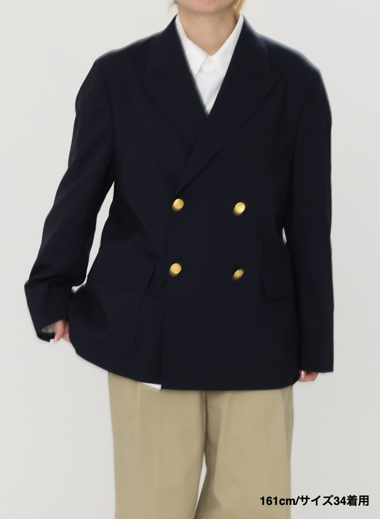 【ESSENTIALS】4Bブレザー【UNISEX】 詳細画像 Navy 11