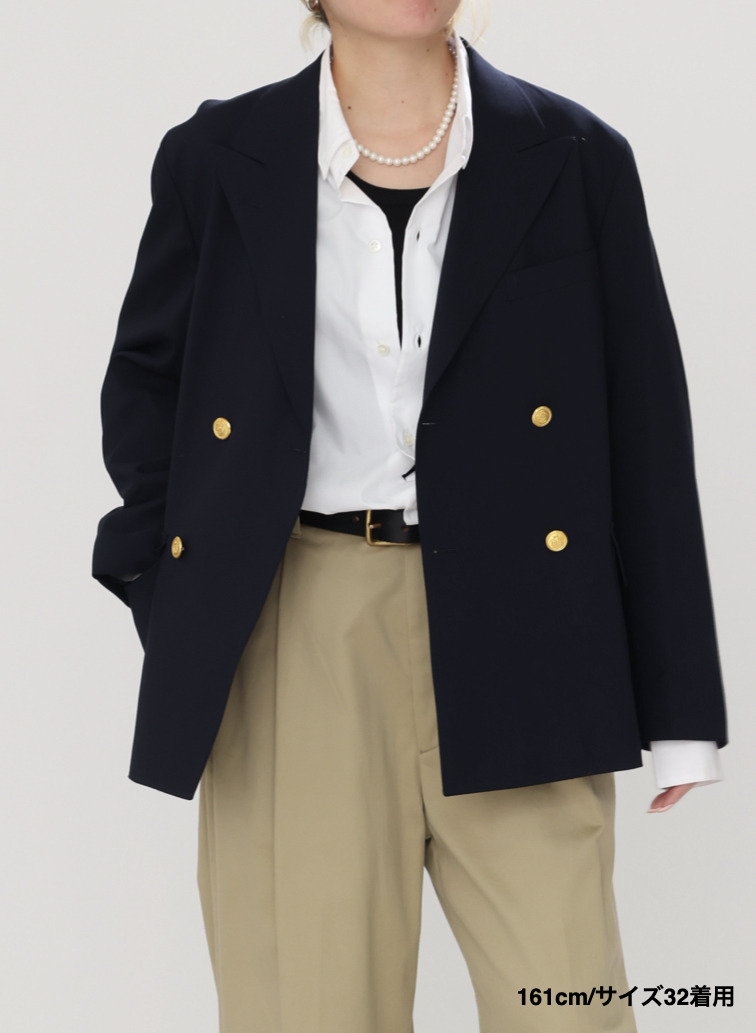 【ESSENTIALS】4Bブレザー【UNISEX】 詳細画像 Navy 4