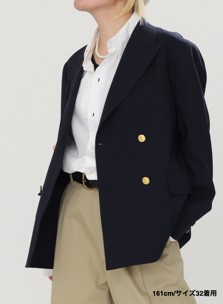 【ESSENTIALS】4Bブレザー【UNISEX】 詳細画像 Navy 5