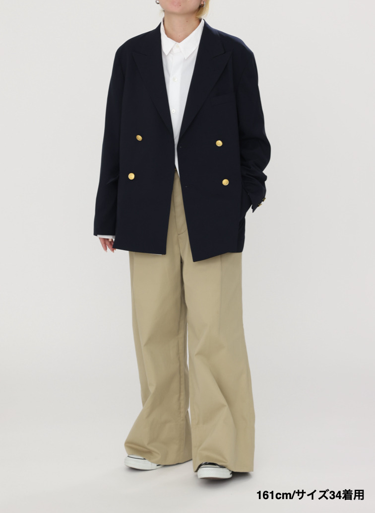 【ESSENTIALS】4Bブレザー【UNISEX】 詳細画像 Navy 7
