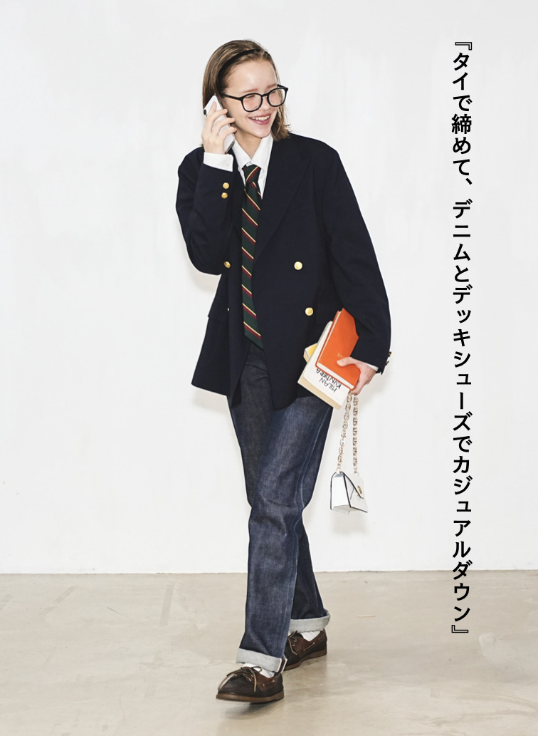 【ESSENTIALS】4Bブレザー【UNISEX】 詳細画像 Navy 2