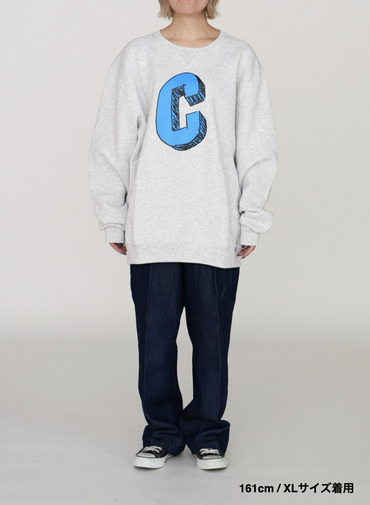&ldquo;C&rdquo;ロゴスウェット / C LOGO SWEAT 詳細画像 Gray 11