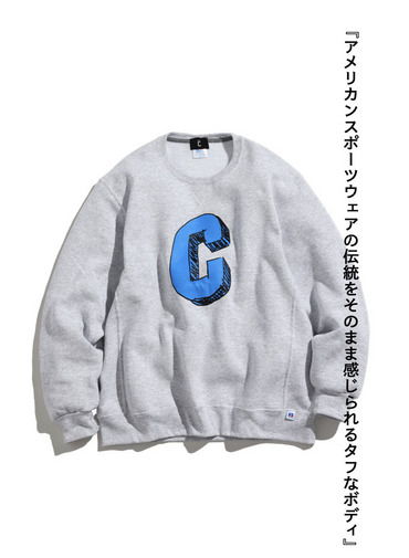 &ldquo;C&rdquo;ロゴスウェット / C LOGO SWEAT 詳細画像 Gray 6