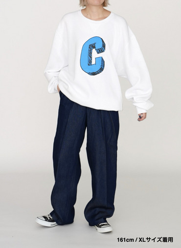 &ldquo;C&rdquo;ロゴスウェット / C LOGO SWEAT 詳細画像 White 12