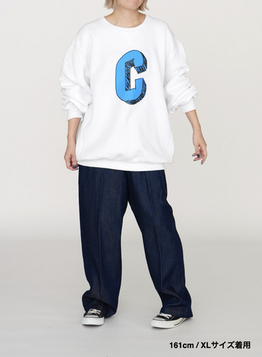 &ldquo;C&rdquo;ロゴスウェット / C LOGO SWEAT 詳細画像 White 13