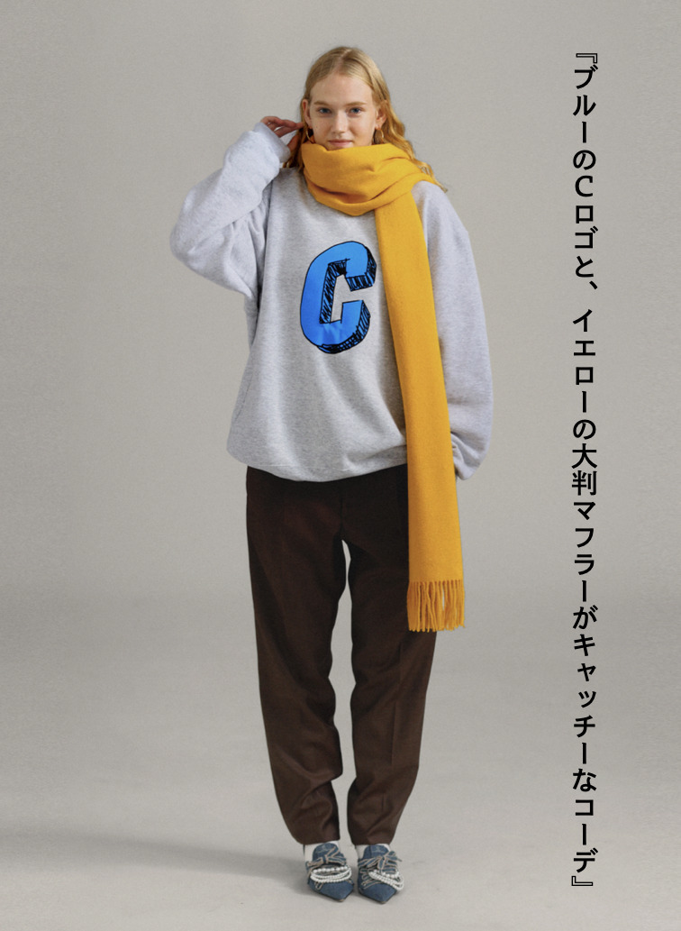&ldquo;C&rdquo;ロゴスウェット / C LOGO SWEAT 詳細画像 Gray 5