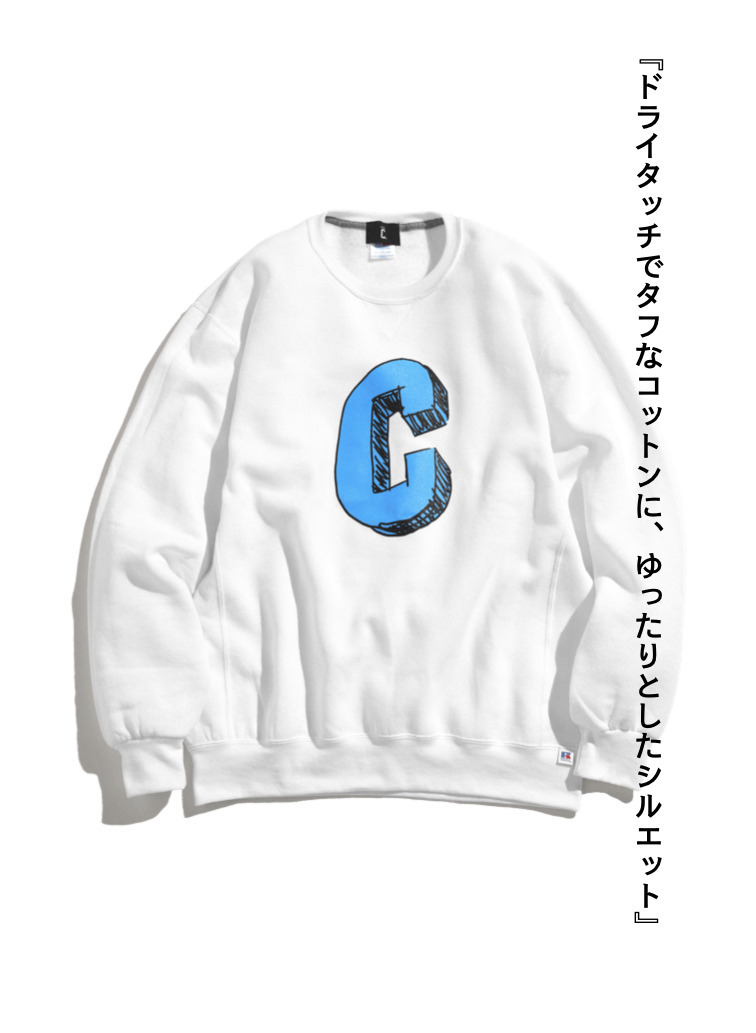 &ldquo;C&rdquo;ロゴスウェット / C LOGO SWEAT 詳細画像 White 5