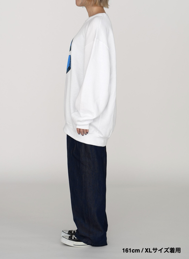 &ldquo;C&rdquo;ロゴスウェット / C LOGO SWEAT 詳細画像 White 8